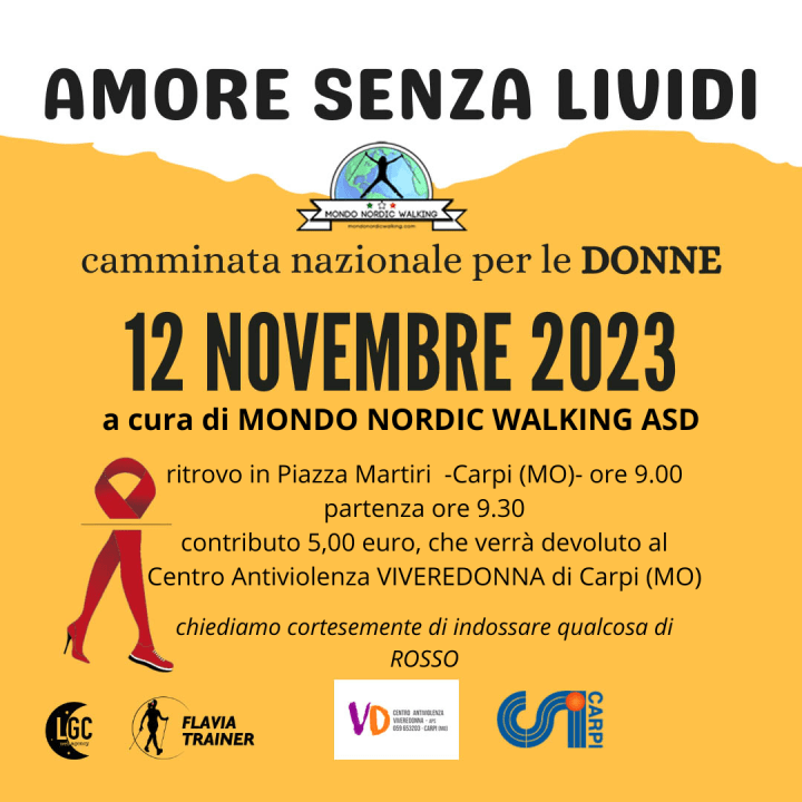 Amore senza lividi Carpi (Mo)